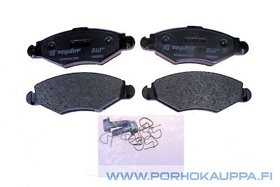 4 BRAKE PADS/FRONT