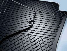 RUBBER FLOOR MATS, MIDDLE, VW SHARAN