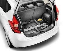 Trunk liner hard with partitioner Nissan Note E12