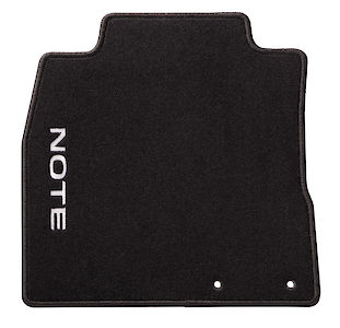 Textile - Velours - black -  Nissan Note E12