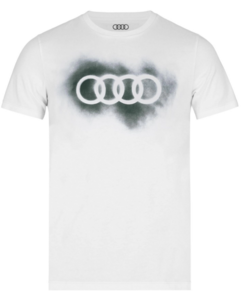 Audi t-paita Audi logo miesten XXL valkoinen