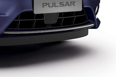 НАКЛАДКА НИЗА ПЕРЕДНЕГО БАМПЕРА, ЧЕРНАЯ NISSAN PULSAR