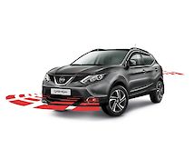 ПЕРЕДНЯЯ ПАРКОВОЧНАЯ СИСТЕМА NISSAN QASHQAI J11 и X-TRAIL T32